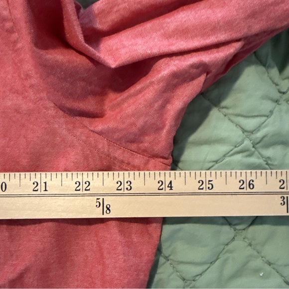 Sid Mashburn Red Button-Up Shirt - Picture 4 of 6